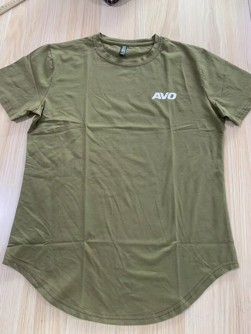 U shaped muscle shirt